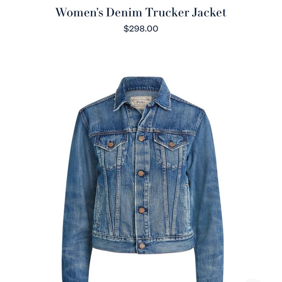 Ralph Lauren Women’s Denim Trucker Jacket - Picture 7 of 7